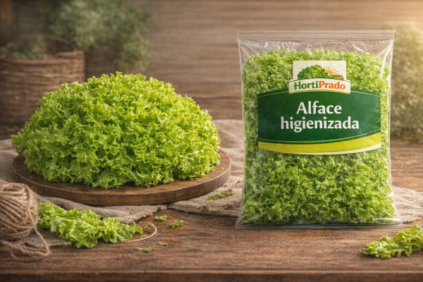 Alface higienizada sob encomenda em sorocaba