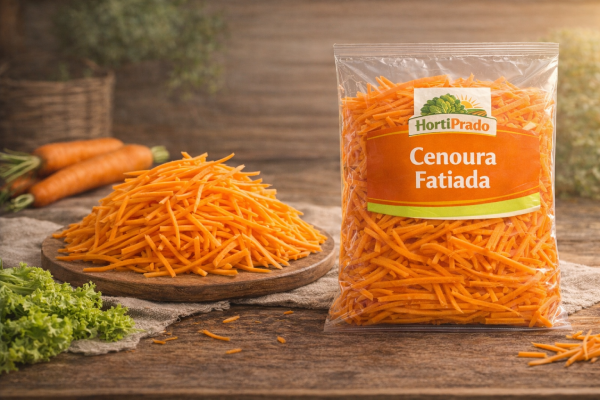 cenoura fatiada em sorocaba e região